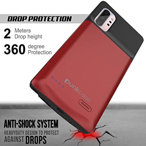 PunkJuice Galaxy Note 10 Plus futrola za baterije, 6000mAh produžena snaga za brzo punjenje sa zaštitom