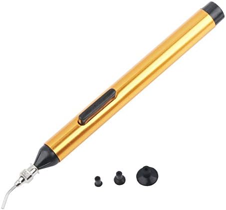 Zlatna vakuumska olovka sa 3 usisne ploče za precizni komponentni alat za popravak čipa