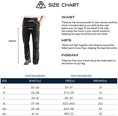 Haimont muške lagane planinarske hlače, vanjske brze suho najlonske hlače sa džepovima sa patentnim zatvaračem,