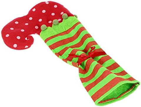 3kom par Božić sto nogu pokriva Elf Vilenjaci noge cipele noge Party dekoracije Božić dekoracije