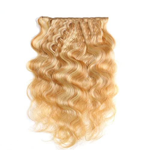 Označite Snopove Ljudske Kose Body Wave Brazilski Remy Hair Bundle P27 / 613 Mokri I Valoviti Snopovi
