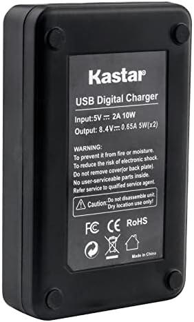 Kastar 4-Pack NP-F570 i LED2 USB punjač kompatibilan sa CCD-TR610 CCD-TR617 CCD-TR618 CCD-TR640