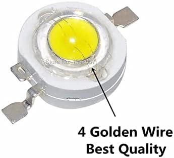 EPHASI 10kom 1W LED 3W velike snage LED čipa svjetlo perle hladno bijelo toplo bijelo crveno zeleno plavo žuto za reflektor lampa za Downlight sijalica