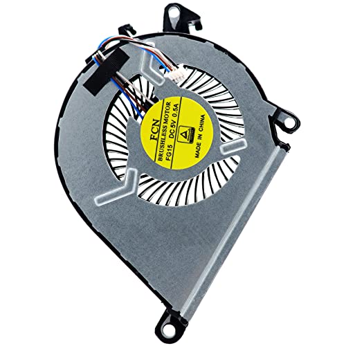 Deal4GO ventilator za hlađenje CPU-a NS75B00-15k10 zamjena za HP Omen 15-AX 15-AX000 15-AX100 15-AX200 TPN-Q173 Pavilion 15-BC 858970-001
