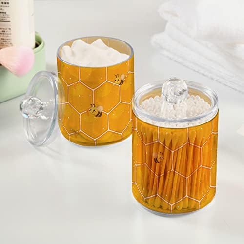 Slatke pčele uzorak pamuk držač kupaonica posude za kupatilo sa poklopcima pamučni kuglični jastuk držač