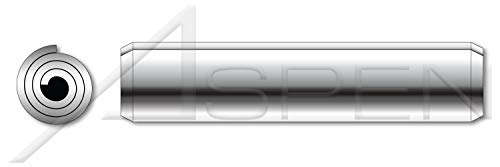 M3 X 12mm, ISO 8750, Metrički, namotane opružne igle, AISI 301 Nerđajući čelik
