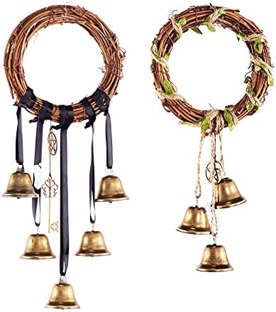 Witchcraft Supplies Kit Witch Bell Wiccan Decor oltar Zvono za vrata za zaštitu negativna energija,amajlije za