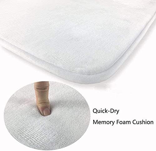 apular Cow Skin print Pattern memory Foam tepih za kupanje, mekane upijajuće podne prostirke, baršunasta prostirka