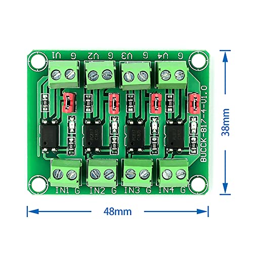 PC817 2 4 8 kanalni Optocoupler izolaciona ploča Voltage Konverter Adapter modul 3.6 - 30v drajver
