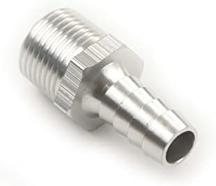 Adlerspeed Bosch Sytec Filter pumpe za gorivo 3/8 NPT do 9,3 mm Barb adapter za cosworth srebrnu
