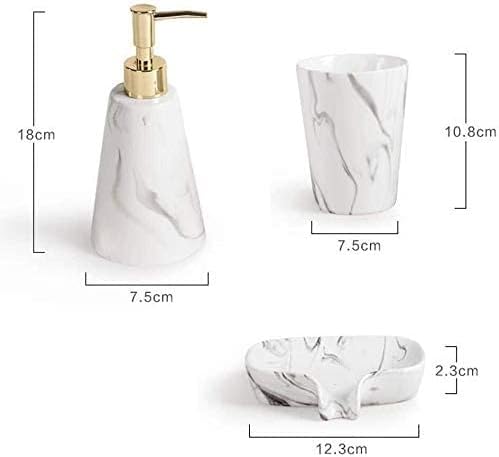DVTEL MARBLE Uzorak kupaonica petomični kreativni poklon keramički par četkica za pranje četkice za