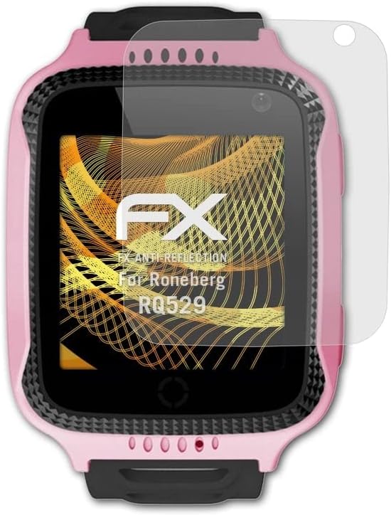 Atfolix zaštitnik ekrana kompatibilan sa Roneberg Rq529 folijom za zaštitu ekrana, Antirefleksnom i FX zaštitnom