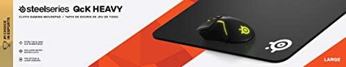 SteelSeries QcK Gaming Surface-velika debela tkanina - praćenje vrhova i stabilnost - Optimizovano za senzore
