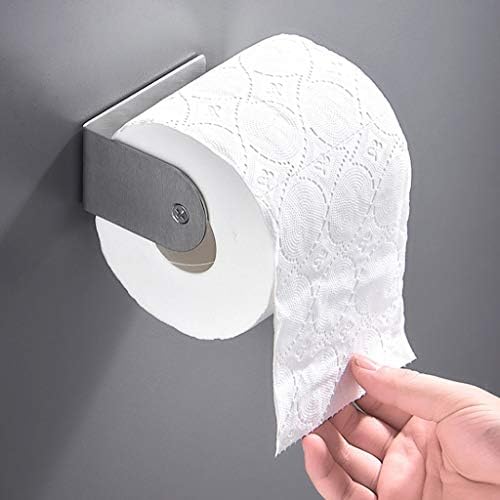 Wszjj držač toaletnog papira samoljepljivi držač rolne papirnog ručnika za kupatilo zidni nosač,