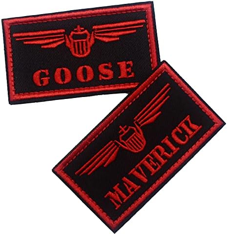 Maverick Goose izvezeni patch taktički pričvršćivač učvršćivač i loop grb za ruksake kape kape na kapute