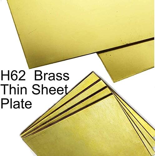 HAOKTSB mesing ploča mesing bakar lim ploča Metal sirovo hlađenje industrijski materijali H62 cu Debljina
