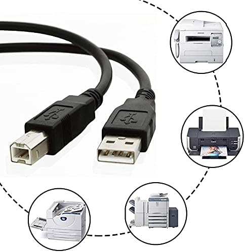 BestCH 6ft USB 2.0 kablovski kabl a do B zamena za Axiohm A794-2105 POS štampač računa