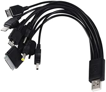 10 u 1 Univerzalni USB punjački kabl višenamjenski pribor za sinkronizirani kabel za PSP kameru, multifunkcijski kabl za punjenje