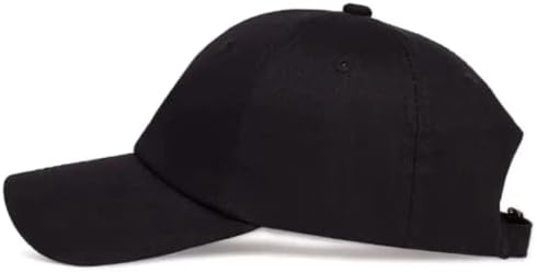 Vezena Crna Hamburger kapa za muškarce i žene, Podesiva bejzbol kapa