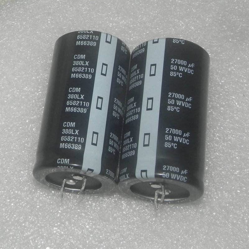 D 50V 27000UF Pojačalo pojačalo filter Veliki filter za jelovod elektrolitički kondenzator 1 kom