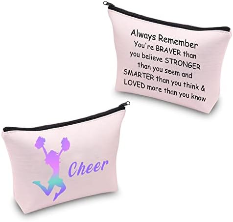 CMNIM Cheer pokloni kozmetička torba Cheerleading pokloni navijačice torbe za šminkanje Cheer Girl