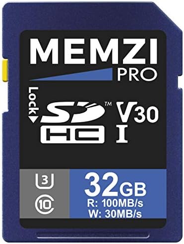 MEMZI PRO 32GB 100MB / s V30 Klasa 10 SDHC memorijska kartica za Nikon Coolpix B700, B600,