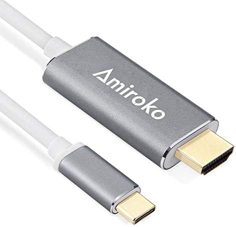 Amiroko USB C u HDMI kabl 6ft, USB 3.1 Tip C do HDMI adapter 4K kabel za MacBook, MacBook Pro, Dell XPS