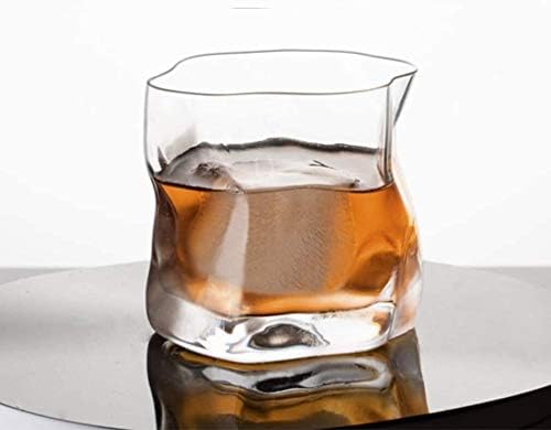 Viskey Decanter Jedinstvene viskijske naočale, premium naočale, bourbonske naočale za koktele, stijene stila staromodne pitke staklene posuđe, savršeno za poklone Decanter