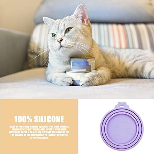 Poklopac za kućne ljubimce, univerzalni Silikonski zaptivni poklopci za hranu za pse i mačke, poklopac za