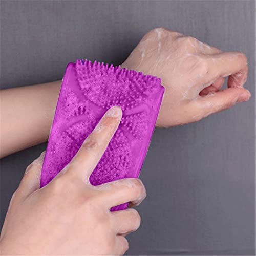 SDFSDFSF piling ručnik za ručnik od silikonske četkice trljanje natrag za uklanjanje blata karoserije masaže