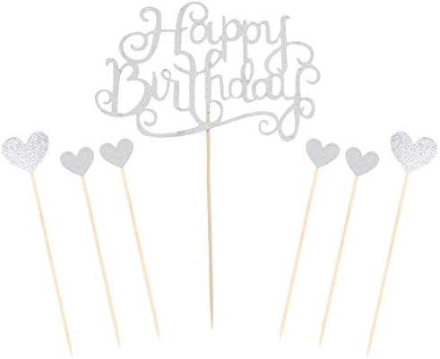 Partykindom Lagane točke za torte umetnute kartice prekrasne dekorske dekore za rođendan