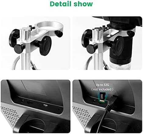 Ygqzm 8.5 inčni mikroskop 1080p podesivi LCD ekran mikroskop za lemljenje Industrijsko održavanje