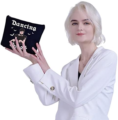 VAMSII Addams torba za šminkanje horor TV emisija inspirisan poklon kraljica plesa kozmetička torbica torbica