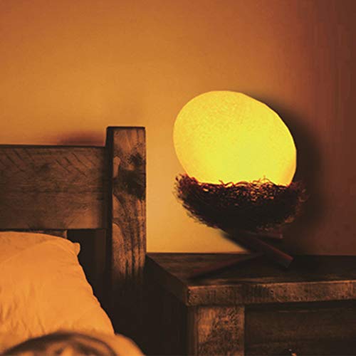 Yooce Dinosaur Egg Table Lamp Baby Night Light USB prijenosni sa svjetlom za promjenu boja u 16