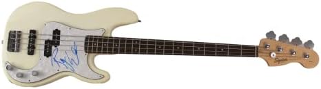 ROGER WATERS potpisao autogram pune veličine WHITE FENDER električna bas gitara D W/ JAMES SPENCE JSA