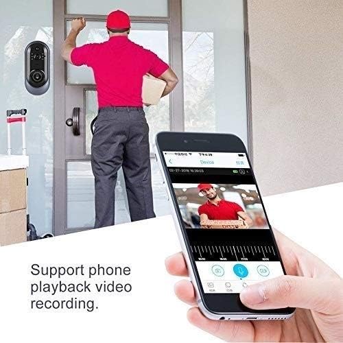 ZLXDP Smart Video Doorbell sigurnosna kamera sa Pir detekcijom pokreta dvosmjerni razgovor za noćni vid i Video u realnom vremenu
