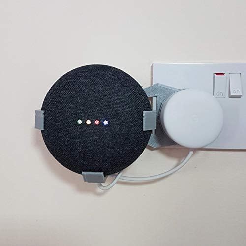 Google Home Mini Podesiva Vješalica Za Utikač : Siva