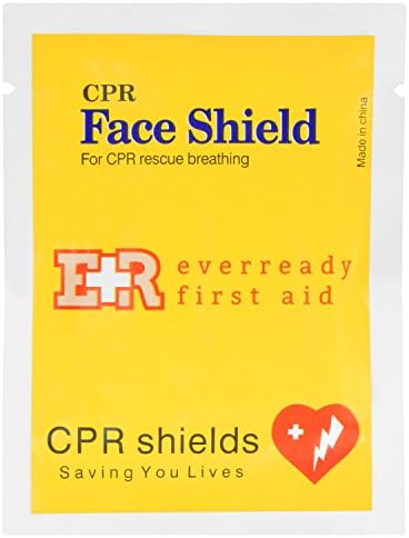 Uvek spreman CPR štit za lice prve pomoći odgovara odraslima, deci i dojenčadima-10 pakovanje
