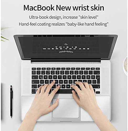 Keogdsa zaštitni poklopac Trackpad-a za MacBook Pro 13.3 A2338 touchpad Skin mat Clear Trackpad Skin protiv ogrebotina