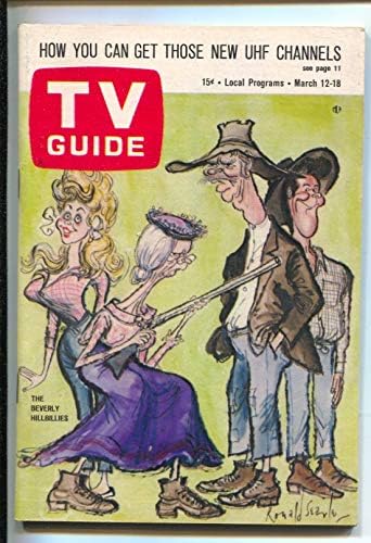 TV vodič 3 / 12 / 1966 - Ronald Searle Beverly Hillbillies karikatura-Illinois-bez oznake-kopija