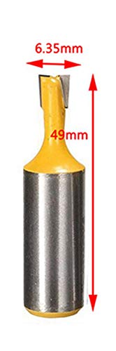 1/2 rezač glodalice za obradu drveta 12,7 mm ručka Dovetail nož pod-Port za bušenje alata za rezbarenje