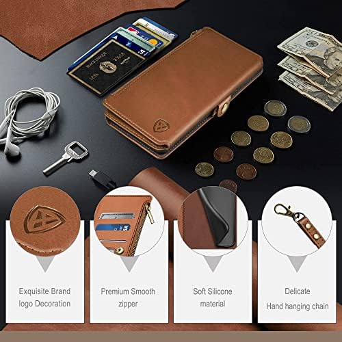 XcaseBar za Moto G Power 2022 5G torbicu za novčanik sa držačem kreditne kartice, 【RFID blokada】