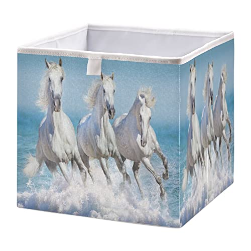 Akvarelna kanta za čuvanje konja kocka sklopive kante za odlaganje vodootporna korpa za igračke