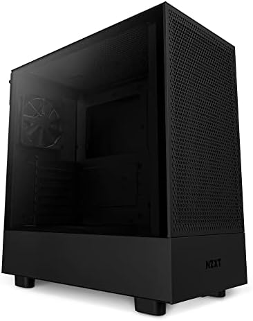 NZXT H5 Flow Compact ATX mid-Tower PC Gaming Case – perforirani prednji Panel sa visokim protokom
