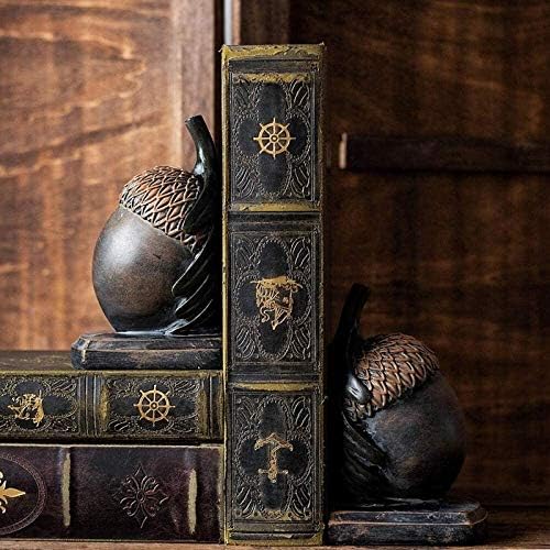 Yiwango Kip Ornamenti skulpture američki stil smola orah Bookend studijski sto uzorak Soba Dekoracija knjiga