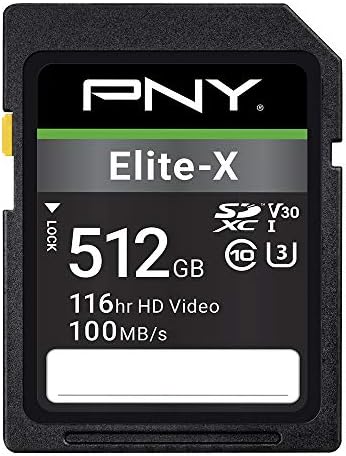 PNY 512GB Elite-X klase 10 U3 V30 SDXC Flash memorijska kartica & SanDisk 128GB Extreme PRO SDXC UHS