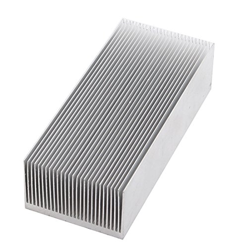 Uxcell® aluminijumski toplotni radijator hladnjak za hlađenje Fin 150x69x37mm srebrni ton