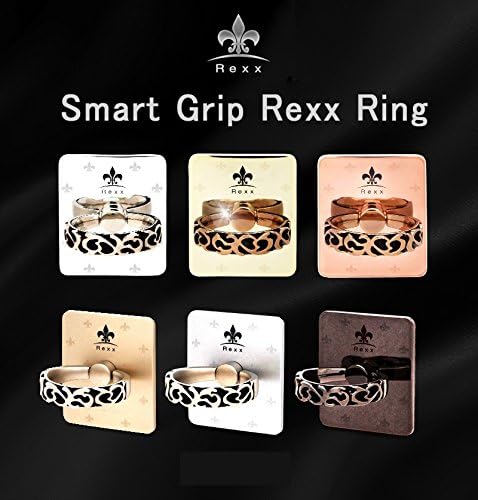 SMG-REX-GD Smart Grip Rexx Ring Smart Grip Rex Ring drži iPhone, iPad, iPod, Galaxy, Xperia,