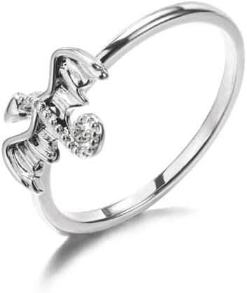 Oyalma stil Kupidno srce strelice za žene podesivi prsten sa dva prsta Cirkon šarm nakit vjenčani par BFF-JZ1652G
