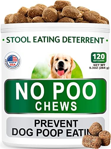 No Poo + glukozamin Dog Treats Bundle - Coprophagia Treatment + Joint Pain Relief - stolica eating
